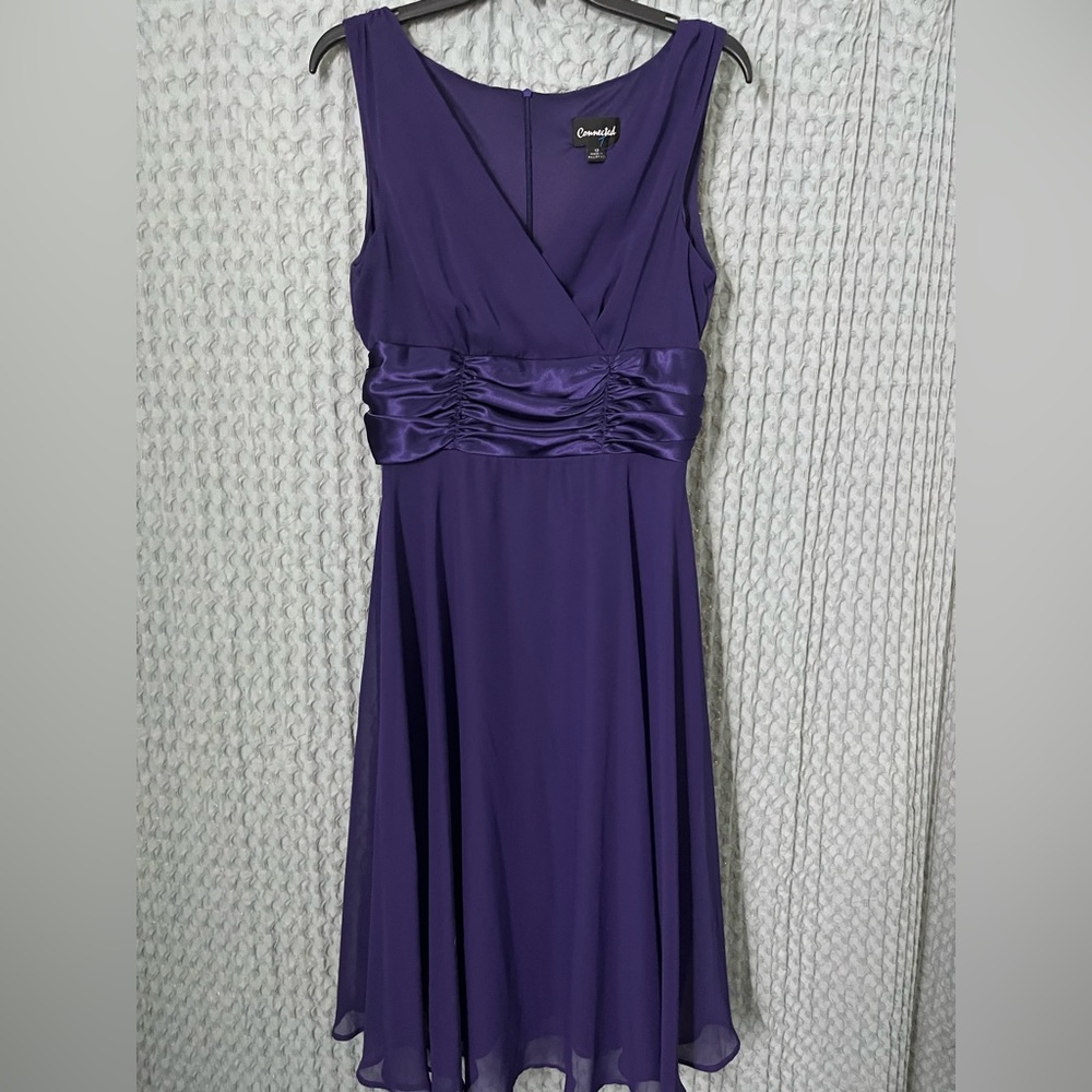 Purple Below Knee Fancy Dress